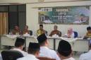 Wakil Bupati Balangan sekaligus Ketua LPTQ Kabupaten Balangan, Akhmad Fauzi dalam Rapat Kerja Daerah (Rakerda) yang digelar Aula Kantor Kecamatan Juai, Senin (28/9/2026). (SuarIndonesia/Adv
