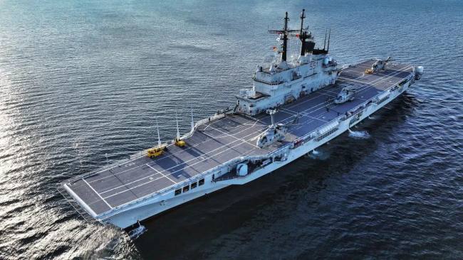 Kapal Induk Giuseppe Garibaldi. (Foto: Istimewa)