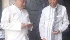 Rosehan Noor Bahri, (kiri) dan Rudy Ariffin yang semasanya penuh keakraban- kemesraan, karena mantan penjabat pemerintah. (SuarIndonesia/Repro