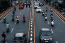 Flyover di Kota Banjarmasin, terletak di kawasan A. Yani Km 4,5