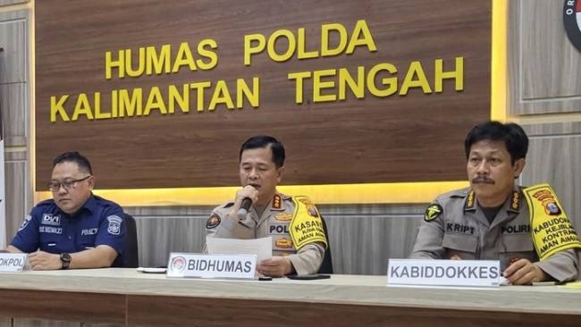 Kabid Humas Polda Kalteng Kombes Pol Budi Rachmat (tengah). (Foto: HO-Polda Kalteng)

