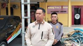 
Kapolres Kobar AKBP Joko Handono. (Foto: detikKalimantan)
