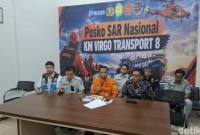 Press conference hari ke-9 pencarian korban Kapal Virgo Transport 8. (detikKalimantan/Khairun Nisa)