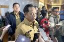 Menteri Dalam Negeri Tito Karnavian menjawab pertanyaan pers di kompleks parlemen, Senayan, Jakarta, Selasa (15/9/2026). (Foto: Antara/Fath Putra M)