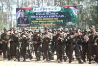 Suasana upacara pelantikan Polisi Khusus Kehutanan Tahun Anggaran 2026 di Semarang, Jumat (16/10/2026). (Foto: HO-Divisi Humas Polri)