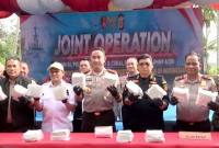 Kapolri sekaligus Kepala BNN RI Jenderal Pol Suyudi Ario Seto (ketiga kanan). (Foto: HO-BNN RI)