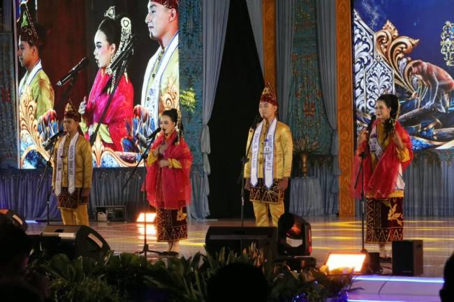 Pengumuman pemenang Pemilihan Nanang Galuh Kalsel 2026 pada Grand Final, Sabtu (24/10) malam.