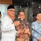 Menteri Haji dan Umrah (Menhaj) Mochamad Irfan Yusuf menyampaikan paparan dalam konferensi pers di Kantor Kemendagri, Jakarta, Jumat (9/10/2026). (Foto: Antara/Tri Meilani A)