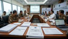 Foto ilustrasi yang menggambarkan suasana persiapan penyaluran BSU 2027 di lingkungan kementerian. (Foto: SI/UT/Gemini.Ai)