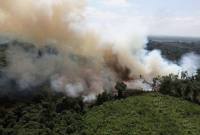 Kebakaran hutan dan lahan (Karhutla) yang terjadi di Kabupaten Kubu Raya, Kalimantan Barat. (Foto: HO-Antara Kalbar)