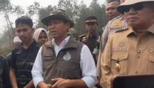Menteri Kehutanan (Menhut) Raja Antoni