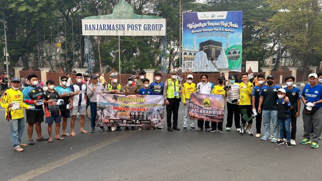 Barisan Relawan Kebakaran (Balakar) 654 Banjarmasin.