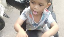 Farid saat di motor penemu. (SuarIndonesia/ZI)