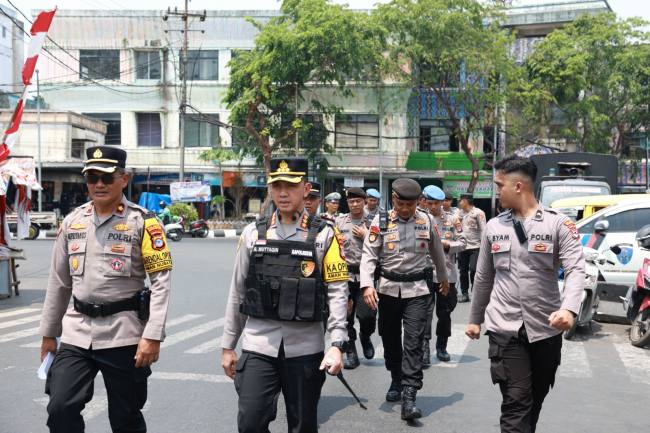 KRYD dipimpin langsung Kapolresta Banjarmasin, Kombes Pol Riza Muttaqin, Rabu (21/10/2026) siang.