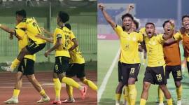 PS Barito Putera menang 2-0 atas Persiba pada pekan Pegadaian Championship 2026/2027 Grup Timur di Stadion 17 Mei Banjarmasin, Sabtu (10/10/2026) malam. (Foto: ig @psbaritoputeraofficial)
