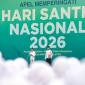 Menteri Koordinator Bidang Pemberdayaan Masyarakat (Menko PM) A Muhaimin Iskandar batau Cak Imin dalam rangka Peringatan Hari Santri di Pondok Pesantren Al Falah Putera Banjarbaru, Kalimantan Selatan, Sabtu (24/10/2026). (Foto: Kemenko PMK)