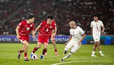 Timnas Indonesia juara FIFA ASEAN Cup 2026 usai kalahkan Thailand 4-2 lewat drama adu penalti. (CNNIndonesia/Adi ibrahim)