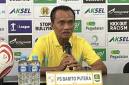 Sesi Pre-Match Press Conference PS Barito Putera yang akan menghadapi Persiba Balikpapan pada pekan kelima Grup Timur Liga 2 Pegadaian Championship 2026–2027. (Foto: RRI/Roby)