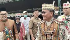 Gubernur Kalteng Agustiar Sabran di Pangkalan Bun. (Foto: detikKalimantan/Sigit Pamungkas)