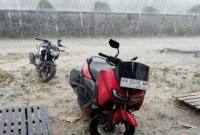 Hujan mengguyur Kumai, Kotawawingin Barat. (Foto: Istimewa)