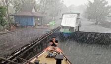 Hujan mengguyur Kotawaringin Barat. (Foto: Istimewa)
