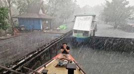 Hujan mengguyur Kotawaringin Barat. (Foto: Istimewa)
