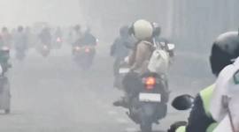 Kabut asap di Palangka Raya. (Istimewa)
