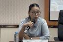 Kepala Kantor Cabang PT VKS saat press release di RS Bhayangkara Banjarmasin. (Foto: detikKalimantan/Khairun Nisa)