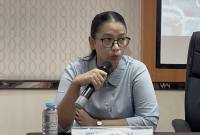 Kepala Kantor Cabang PT VKS saat press release di RS Bhayangkara Banjarmasin. (Foto: detikKalimantan/Khairun Nisa)