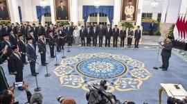 Presiden Prabowo Subianto melantik sejumlah Menteri, Wamen dan Kepala Lembaga Kebinet Merah Putih di Istana Negara, Jakarta, Kamis (1/10/2026). (Foto: Antara/Galih Pradipta)