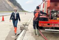 Nina (43), perempuan yang tergabung dalam Srikandi BPBD Samarinda. (Foto: dokumentasi pribadi)