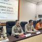 Press release tim DVI Polda Kalsel. (Foto:detikKalimantan/Khairun Nisa)