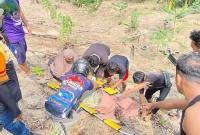 La Jemo (60) alami luka bakar akibat kebakaran lahan dan meninggal dunia. (Foto: Istimewa)